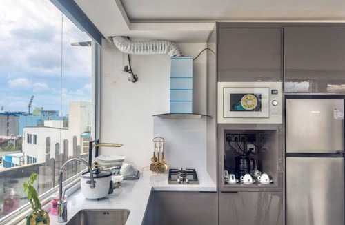 Male Apartment | 2 bedroom apartment in Maldives, capital city, with terrace , BBQ