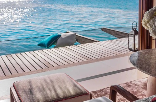 Reethi Rah House | Water Villa Queen Pool at One&Only Reethi Rah!