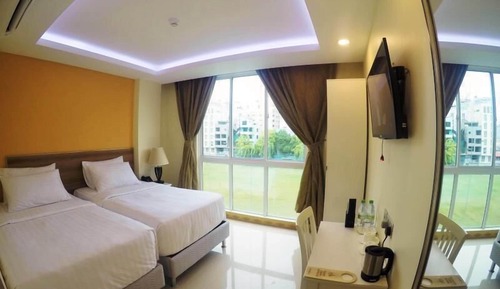 Deluxe Twin Room, 2 Twin Beds, City View