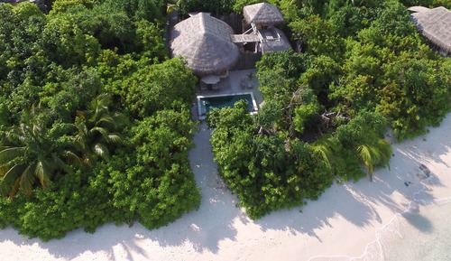 Two Bedroom Lagoon Beach Villa with Pool