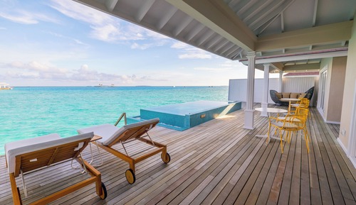  Two Bedroom Over Water Villa with Pool