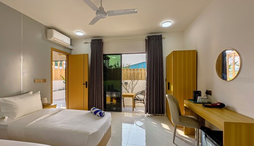 Deluxe Room, Air conditioning, Courtyard Area