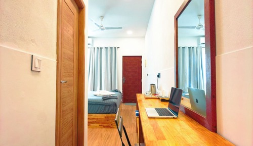 Double or Twin Room, Patio, Courtyard View