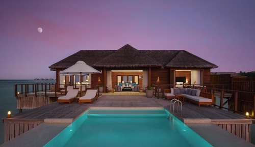 Room, 2 Double Beds, Jetted Tub (Rangali Ocean Pavilion)