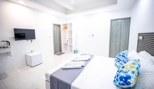 Family Quadruple Room, Patio, Garden View
