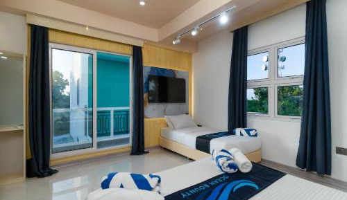 Family Room with Balcony