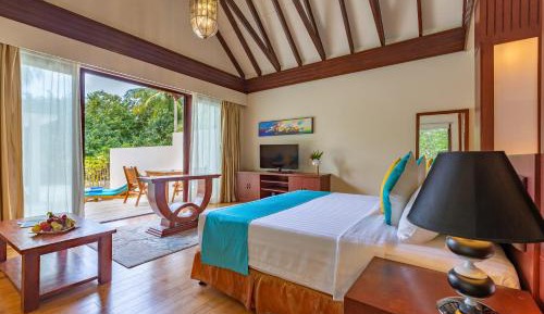 Island Villa - Butler Service | 24-hour Premium All-Inclusive Dine Around on All-inclusive meal plan | Stay 5 nights or more for free seaplane transfers for 02 pax