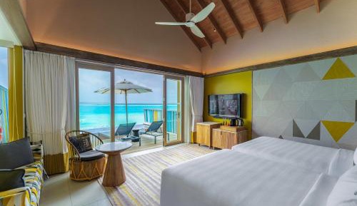 Diamond Overwater Private Pool Villa - Twin Bed