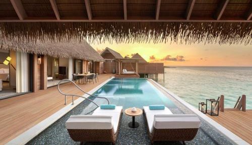 Two-Bedroom Overwater Villa with Pool