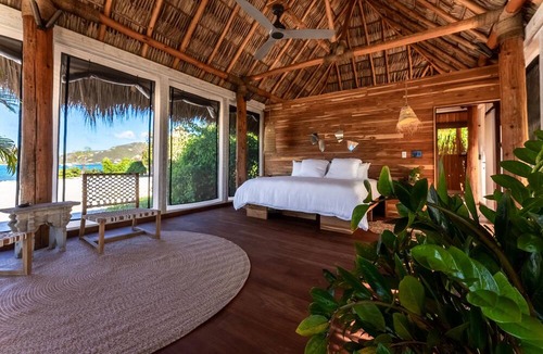 East End Villa | Secluded Beachfront Teepee Villa w/Ocean Views