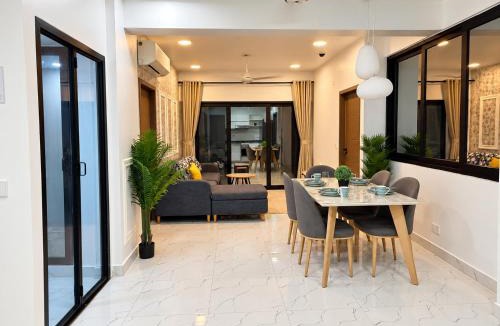 Hulhumale Apartment | Luxury 3BR - Airport Pickup - Rooftop SeaView Pool Gym Terrace Near Airport