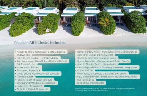 Dhigali Resort | Niva Dhigali Maldives - A Premium All-Inclusive Resort