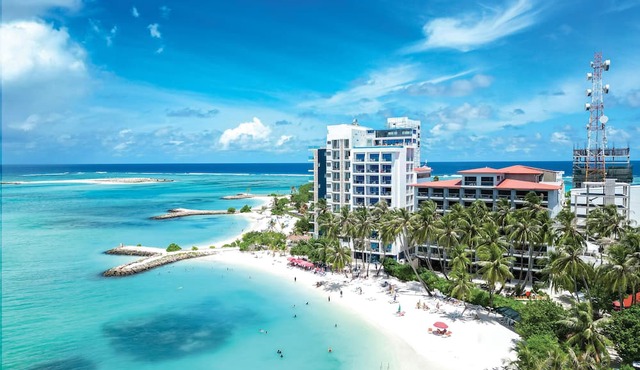 Kaani Palm Beach in Maafushi