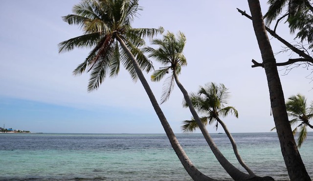 Maldives:Charming 5-bedroom lodge with AC in beautiful Fenfushi