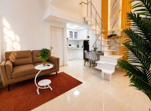 10-Min Airport Shuttle, 1-Min Beach, 2BR SeaView Terrace & SmartLock - Breezy Home in Hulhumale